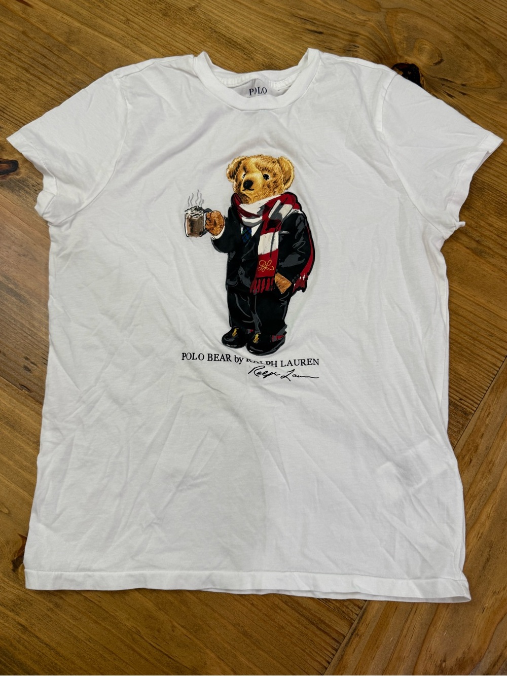 Polo Ralph Lauren Women’s Hot Cocoa Polo Bear Tee